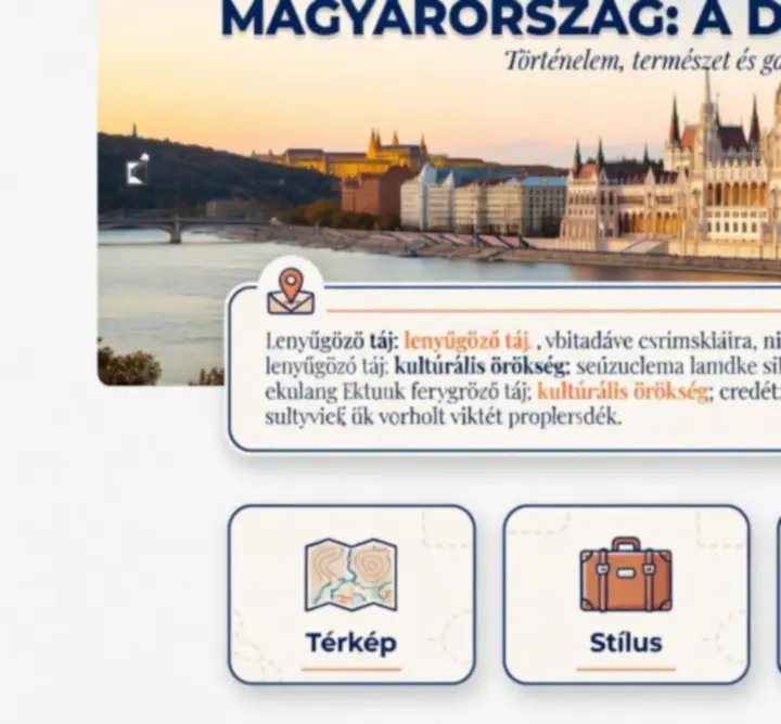 Szerkesztői országértékelés vizuális megjelenítése