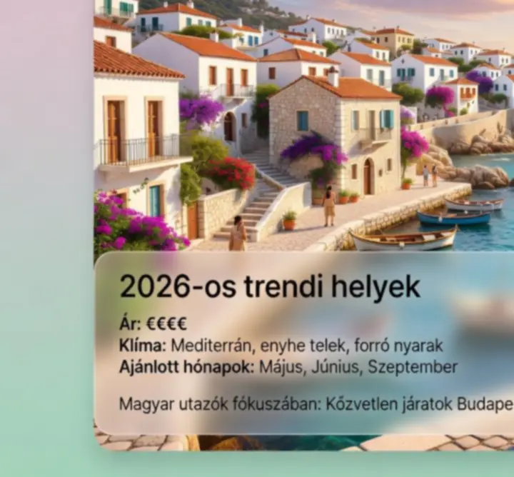 Napsütéses tengerparti úticél kedvező áron